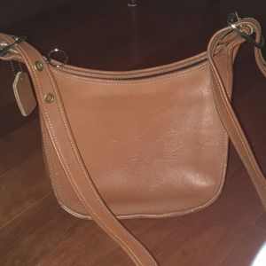 Authentic Coach Leather Crossbody